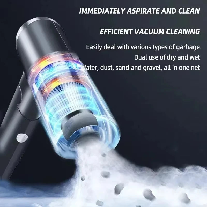 3-in-1 Wireless Handheld Vacuum — Wet & Dry with Blow Function