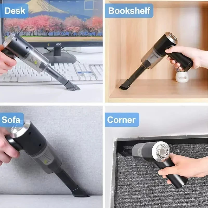 3-in-1 Wireless Handheld Vacuum — Wet & Dry with Blow Function