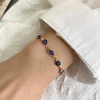 Evil Eye Protection Bracelet - Adjustable Good Luck Charm